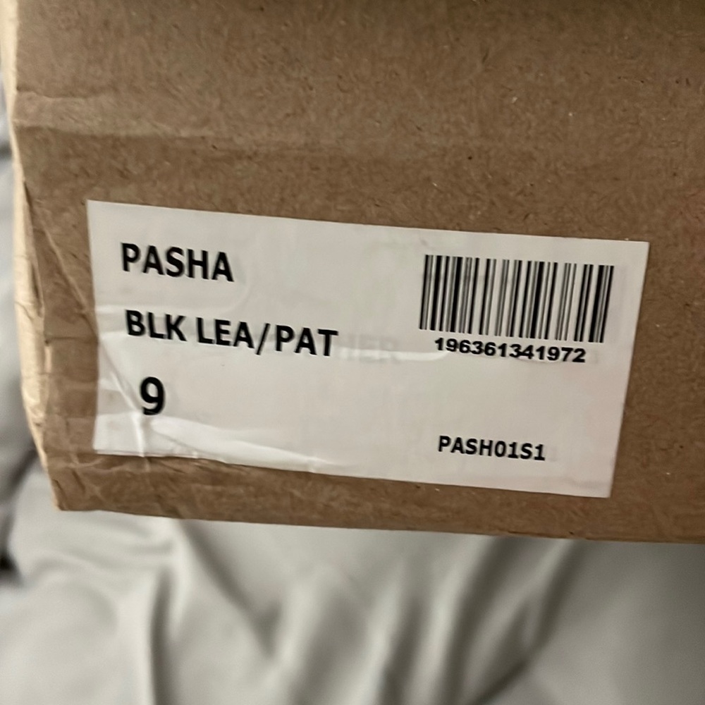 Steve Madden “Pasha” wedged leather boots Brand New In Box Never Worn!!!!